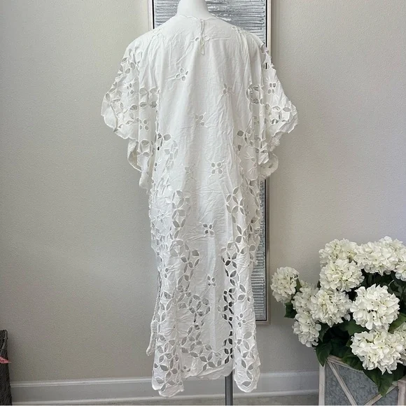 Free People Crochet Away Kaftan Size XS/S - Picture 9 of 16